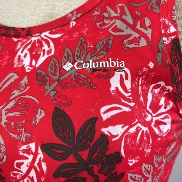 Columbia Midway Bay Floral Fitted Stretch Tennis Dress size XS NWT Activewear - Picture 3 of 8